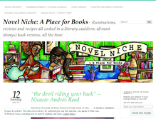 Tablet Screenshot of novelniche.net